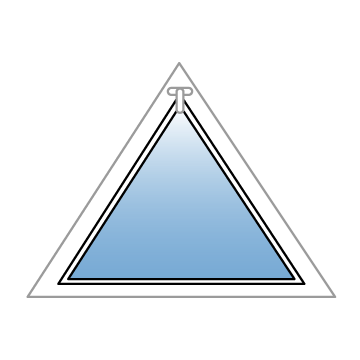 Нестандартные окна Треугольник